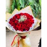 BRASEE DE ROSES ROUGE MAXI