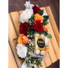 BONBON DE CHOCOLAT ET ROSES